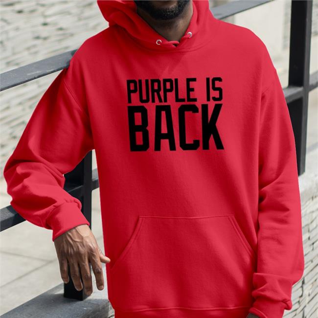 Purple Is Back Shirts Dahlelama