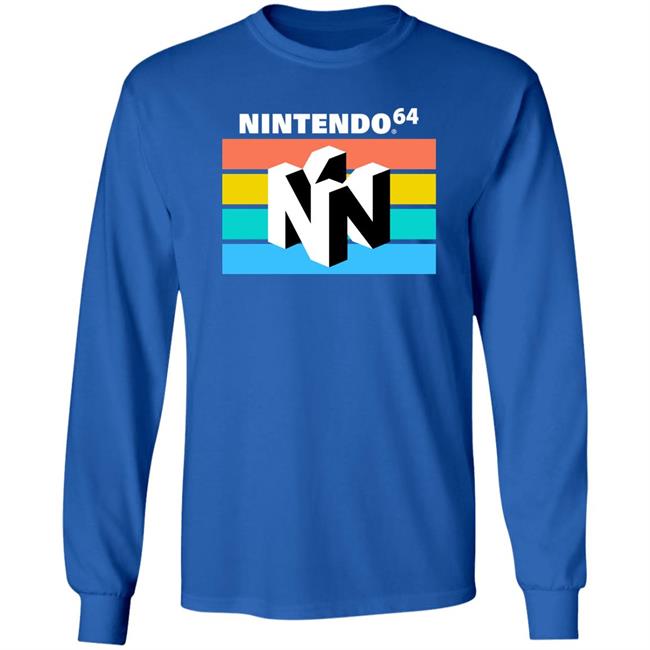 Nintendo 64 Rainbow Shirt Pan-Pizza: Toon Slayer Ign Store Ign Store Pan-Pizza: Toon Slayer Nintendo 64 Rainbow Shirt