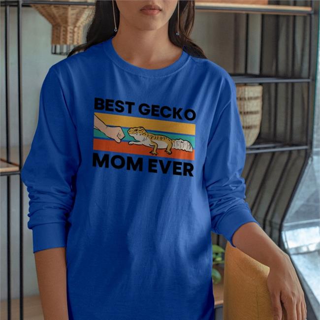 Itsandrizzle Best Gecko Mom Ever T Shirt Lizard Leopard Gecko