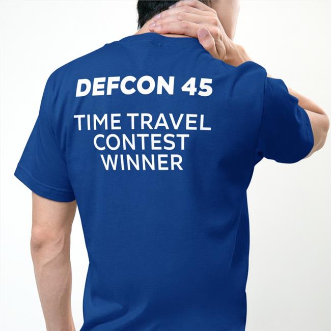 Defcon 45 Time Travel Contest Winner Tee Shirt Def Con