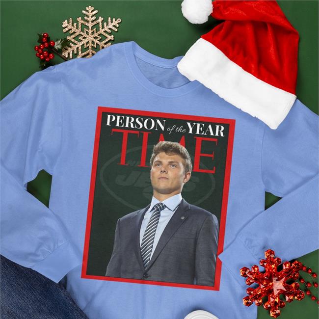 Person Of The Year Time Zach Wilson Sweatshirt