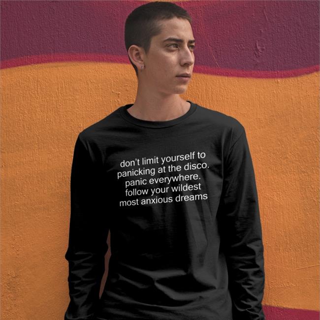 Don't Limit Yourself To Panicking At The Disco Panic Everywhere Tee