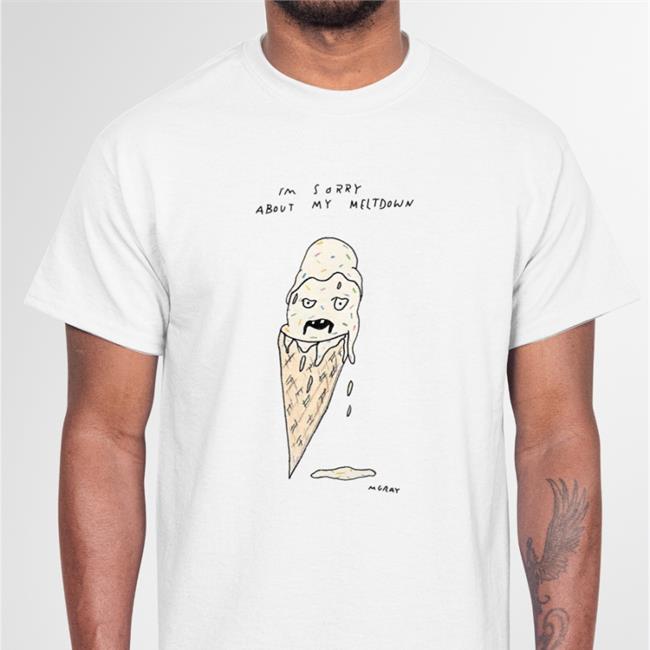I'm Sorry About My Meltdown T Shirt Really Good Artist