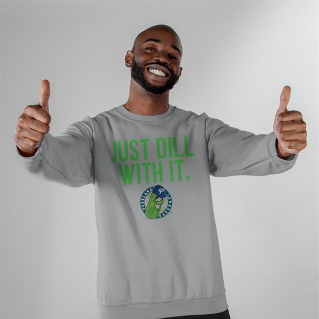 Just Dill With It Long Sleeve Tee Shirt Pickles Shop Pickles Baseball Just Dill With It Hoodie Pickles Shop