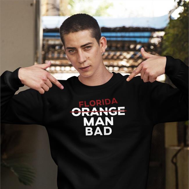 Usminitru Florida Orange Man Bad Hoodie