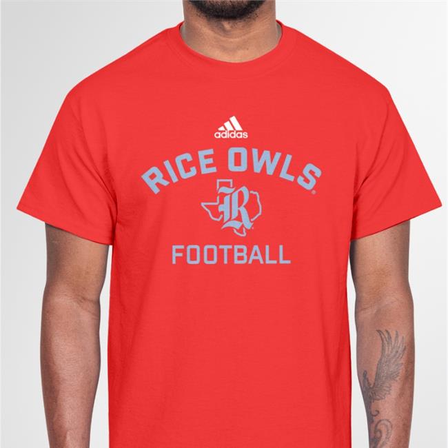 Marco Regalado Wearing Rice Owls Football Tees Coachregalado