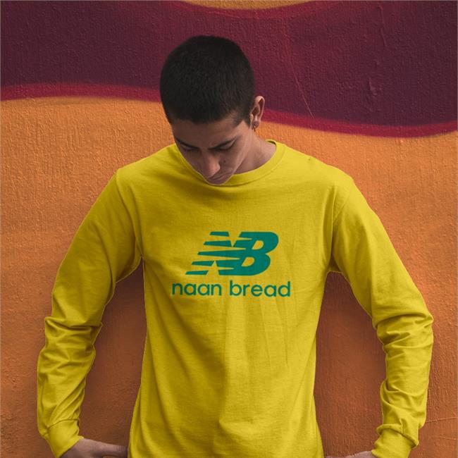 Shirts That Go Hard Naan Bread Tee White Shirts That Go Hard Naan Bread Shirt White