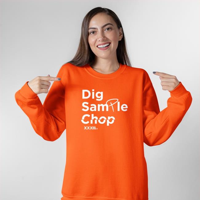 Dig Sample Chop Tee Shirt Hiphopbackintheday