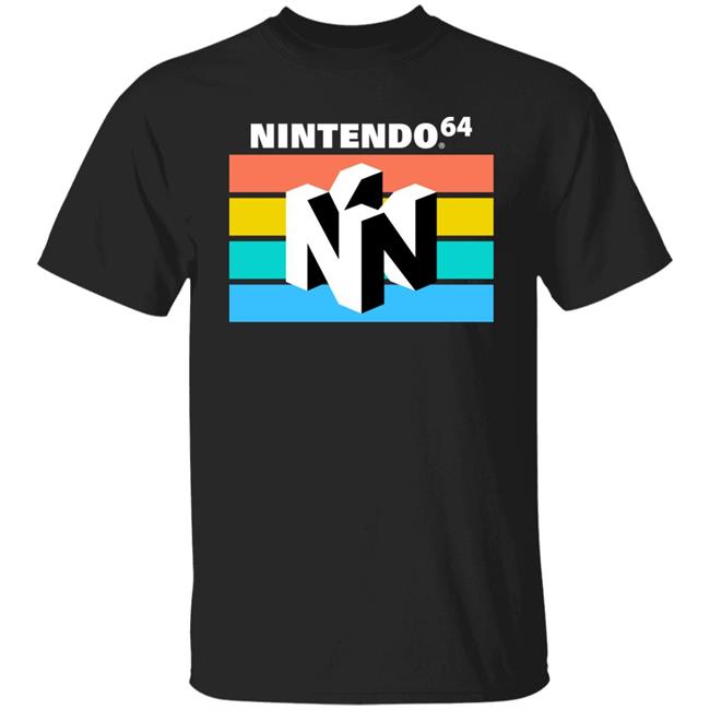 Nintendo 64 Rainbow Shirt Pan-Pizza: Toon Slayer Ign Store
