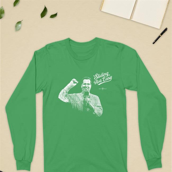 Max Muncy Sliding Ain’t Easy T-Shirt Rotowear Merch