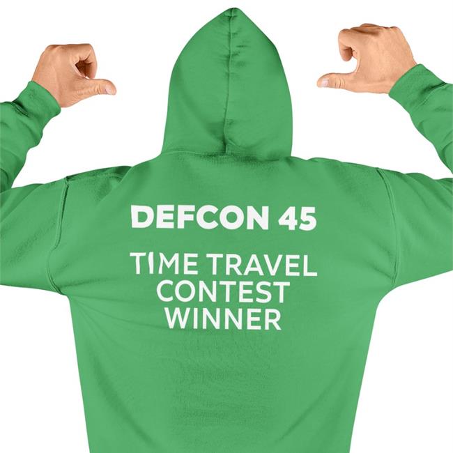 Def Con Defcon 45 Time Travel Contest Winner T Shirt Defcon 45 Time Travel Contest Winner Shirts Def Con