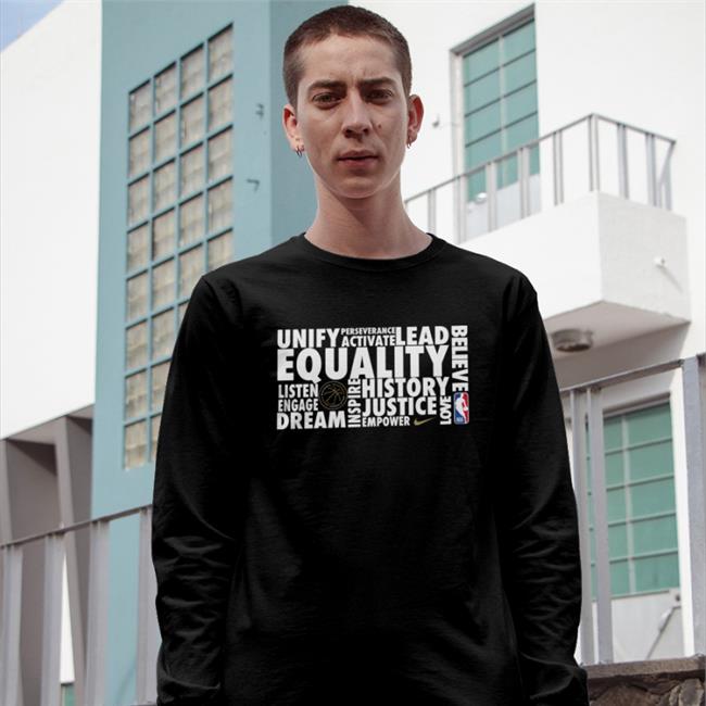 Unify Perseverance Activate Lead Equality Shirt Lebron James Los Angeles Lakers