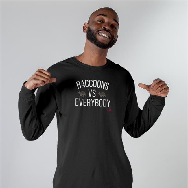 Raccoons Vs Everybody Tee The Beaverton Store