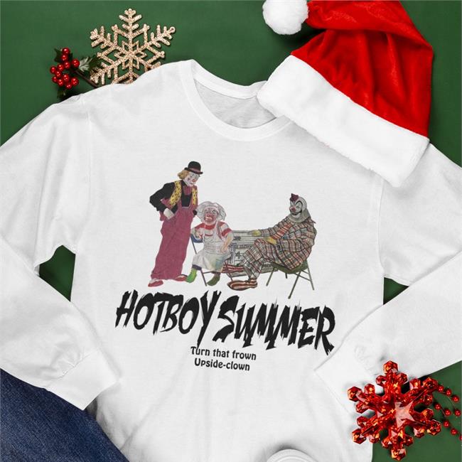 Hotboy Summer Turn That Frown Upside-Clown T Shirt