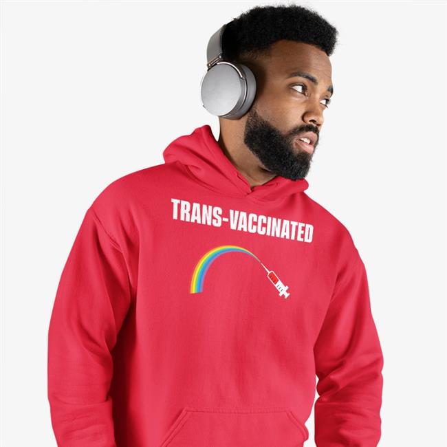 Alex Strenger Trans Vaccinated Sweatshirt