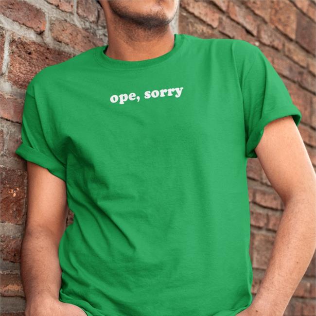 Ope, Sorry Hoodie Midwest Vs. Everybody Merch