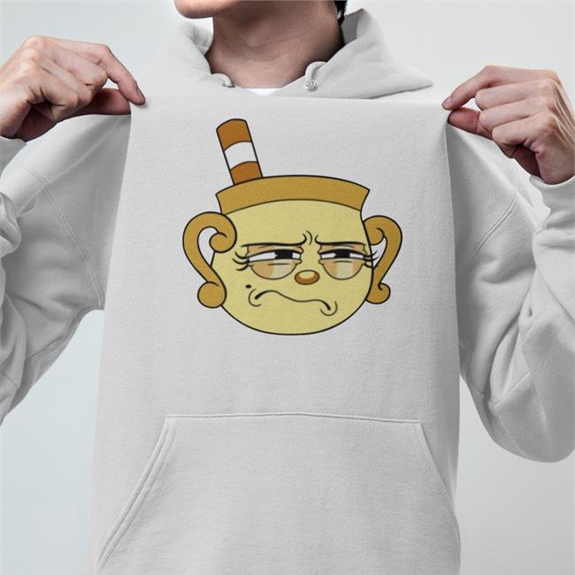 Iam8bit Merch The Cuphead Show Super Extra Comfy Character Tee Light Blue