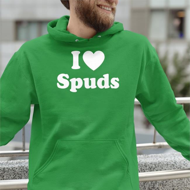 The Author, Séamas O'reilly I Heart Spuds Tee Shirt I Heart Spuds Hoodie