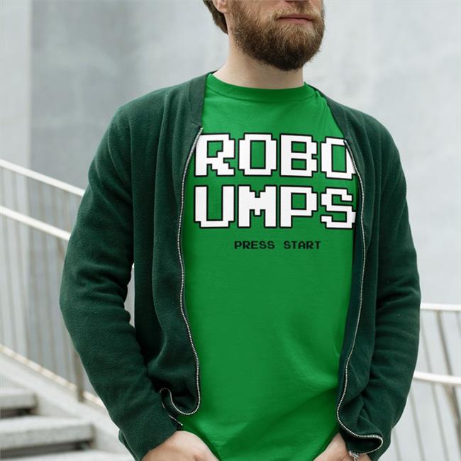 Obviousshirts Robo Umps Press Start Shirt