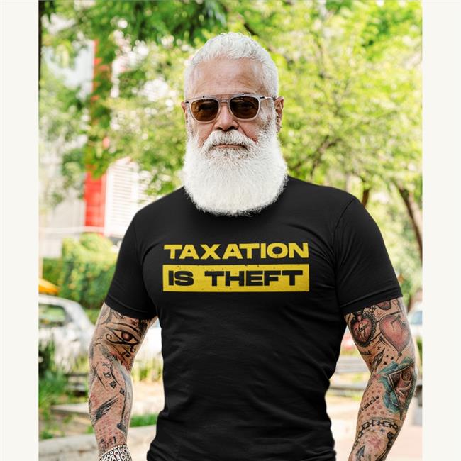 Agorathreads Taxation Is Theft Shirt