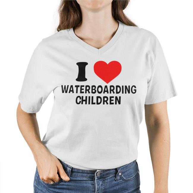 I Love Waterboarding Children Tee