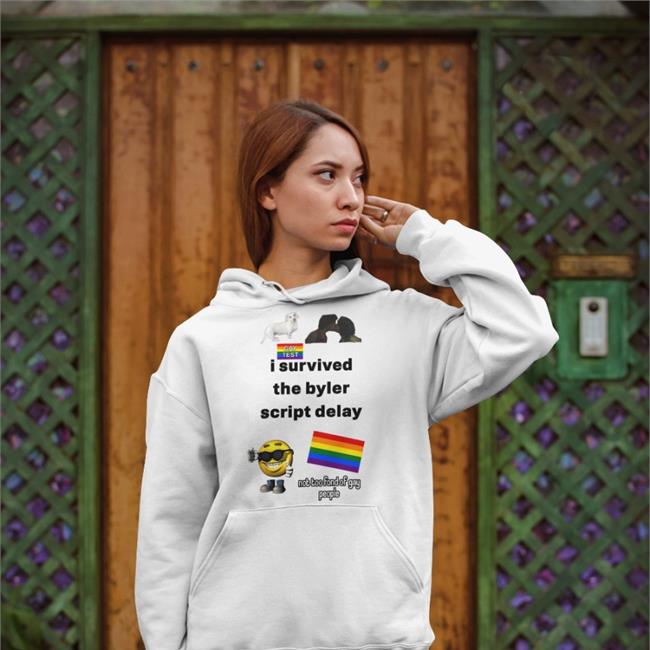 I Survived The Byler Script Delay Shirt Gay Test Loveubyler Loveubyler I Survived The Byler Script Delay Tee Gay Test