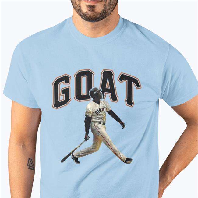 Strawbarry Bonds Barry Bonds Goat Giants T Shirt Sf San Francisco
