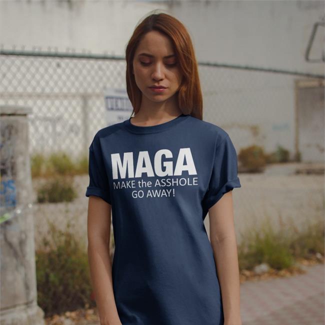 Rb Rbisrb Maga Make The Asshole Go Away Hoodie Navy