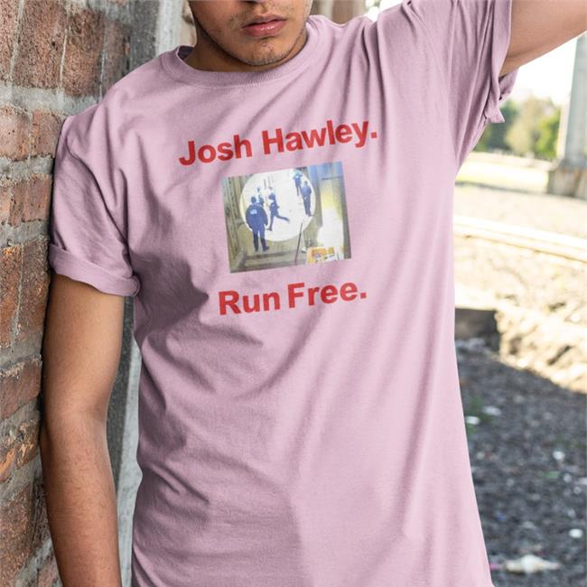 John Hawley Run Free T-Shirt Catherine Hurt