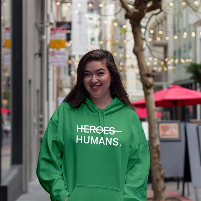 Heroes Humans T Shirt