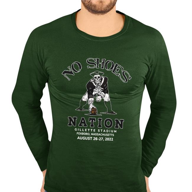 Kenny Chesney No Shoes Nation Gillette Stadium Foxborough August 26 27 2022 Shirt Here And Now Tour