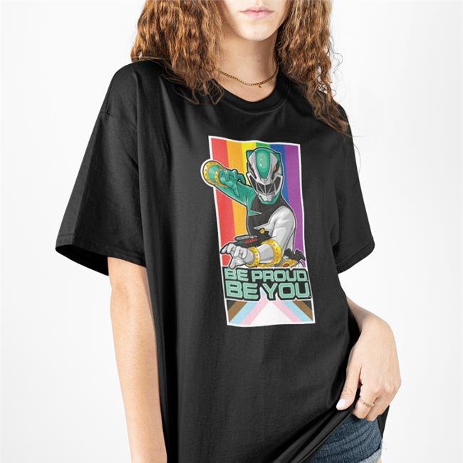 The Trevor Project Power Rangers Pride Soft Shirt Power Rangers Be Proud Be You Pride Soft T Shirt