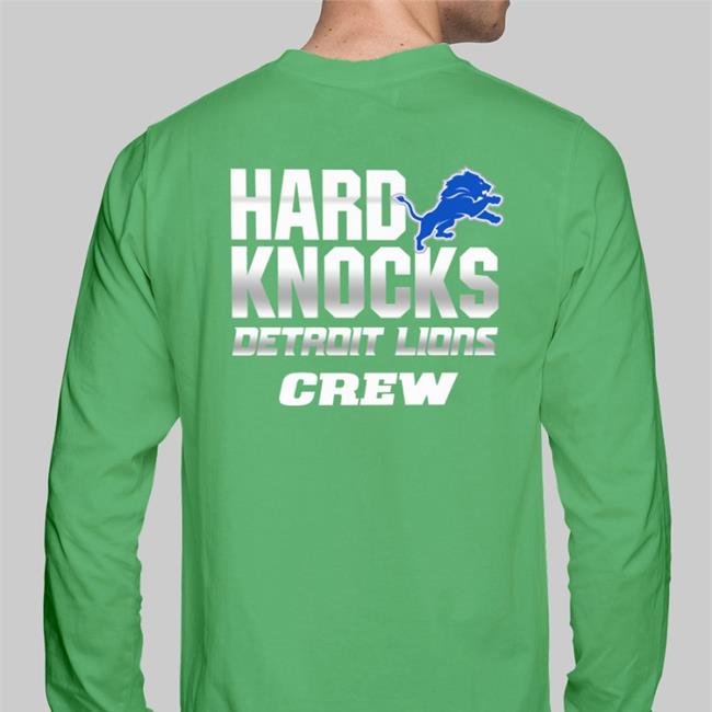 Nfl Films Hard Knock Detroit Lions Crew Shirt