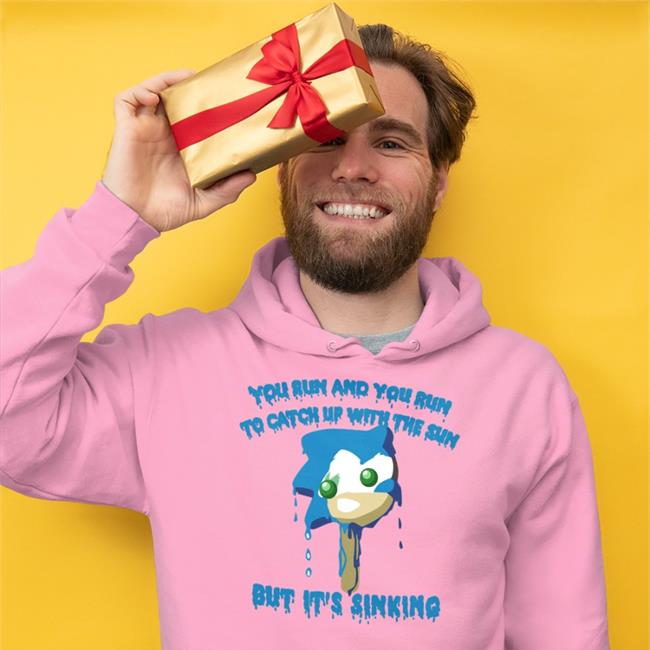 White You Run And You Run To Catch Up With The Sun But It's Sinking Shirt Shirts That Go Hard