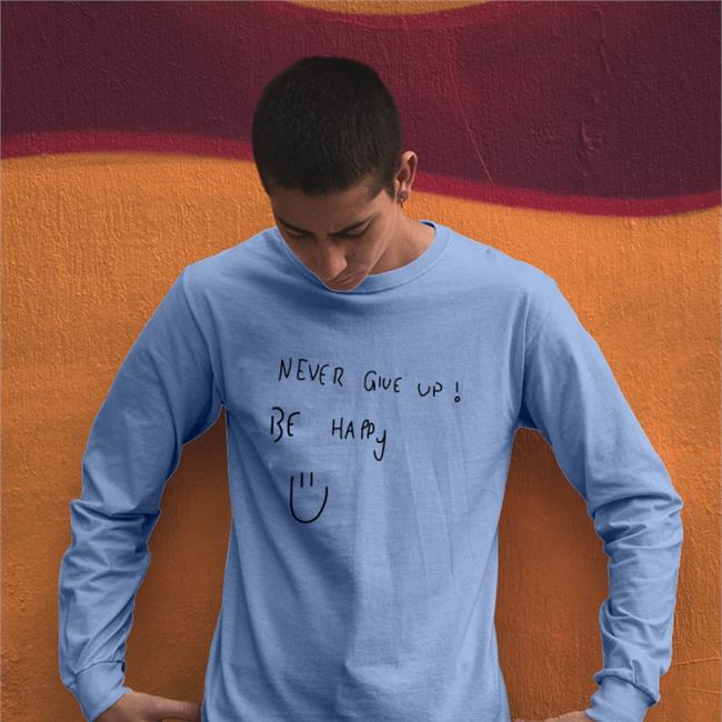 Sergio Pérez Never Give Up Be Happy Tee