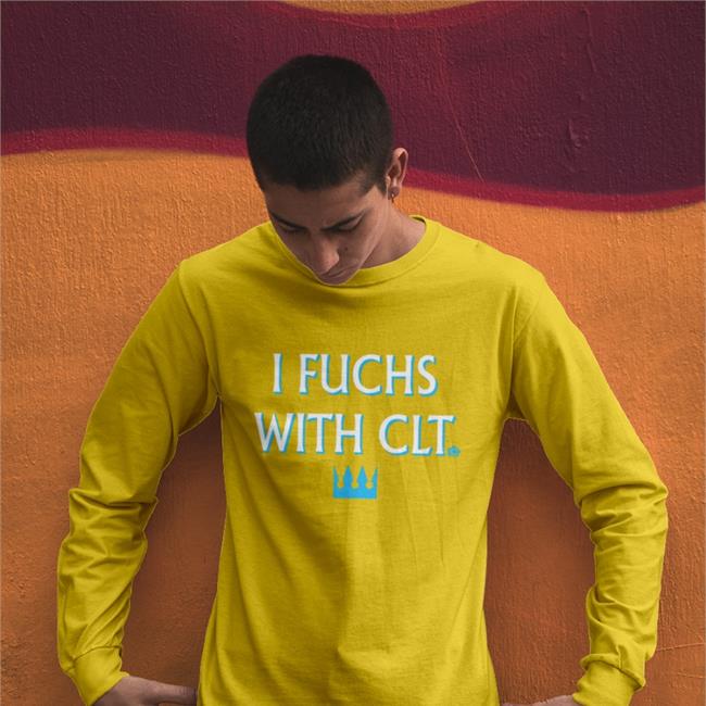 Todd Lambert Wearing I Fuchs With Clt Tee Shirts Christian Fuchs Todd Lambert I Fuchs With Clt Shirt