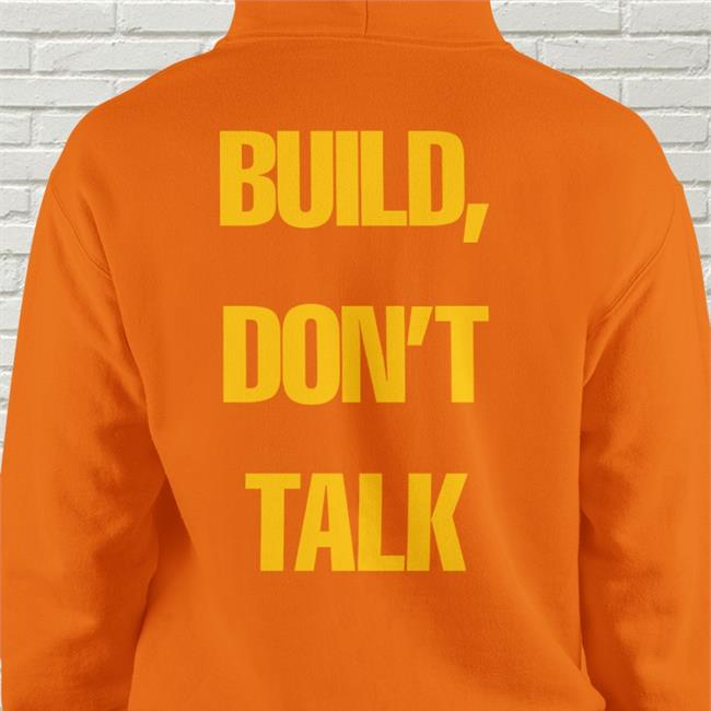 Build Don't Talk T Shirt Raj Shamani