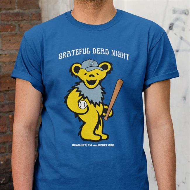Madison Mallards Big Cat Grateful Dead Night Shirt