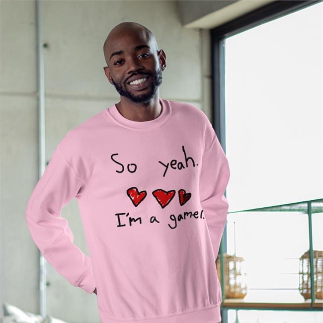 Charlie So Yeah I'm A Gamer Tee Shirt White