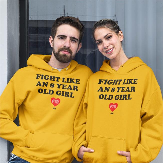 Fight Like An 8 Year Old Girl Tee Uncle Dax Ftr