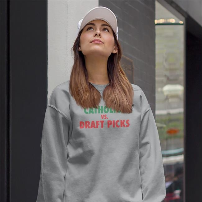 Catholics Vs Draft Picks T-Shirt Eleven Warriors Store