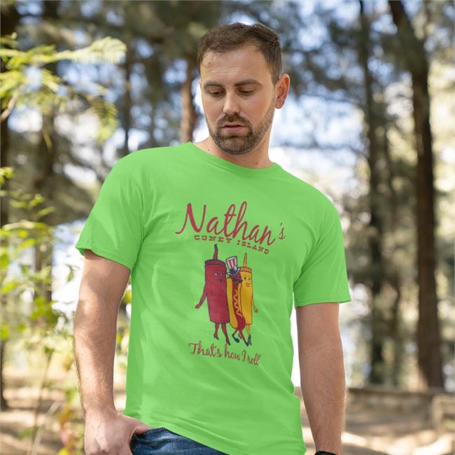 Jamie Loftus Nathan's Coney Island That's How I Roll Sweatshirt