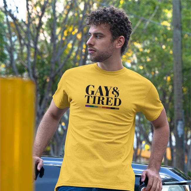 Gay And Tired Shirt Kalen Allen Thekalenallen Kalen Allen Gay And Tired Tee Shirt