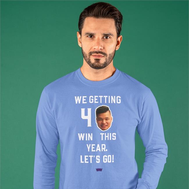 The Daily Sabonis We Getting 40 Wins This Year Let's Go Sweatshirt The Daily Sabonis We Getting 40 Wins This Year Let's Go Tee