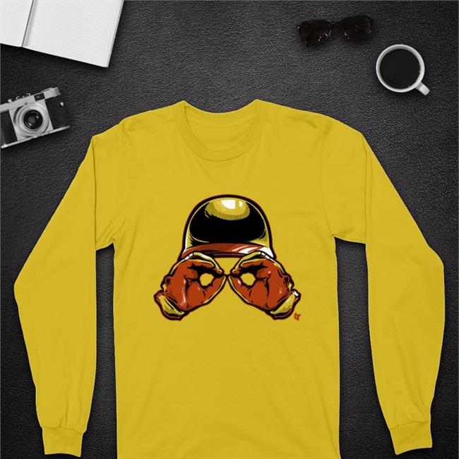 Breaking T Store Baltimore Binoculars Tee Shirt Grey