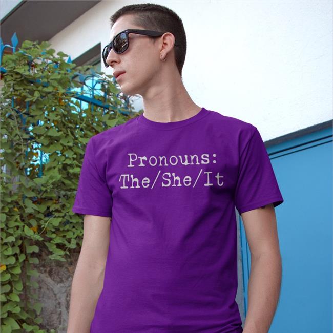 Chad Prather Pronouns The She It Tee Shirt Prathertees Store