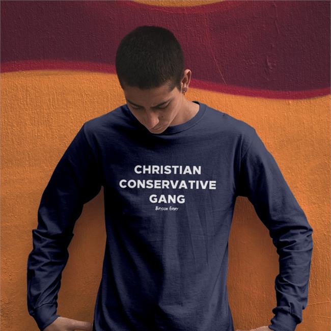 Ccg Bryson Wearing Christian Conservative Gang Hoodied Bryson Gray Official Store