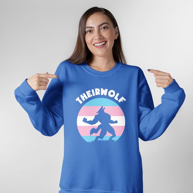Bvdgrrl Transgender Flag Bvdgrrl Theirwolf Trans Pride Lgbt Shirt