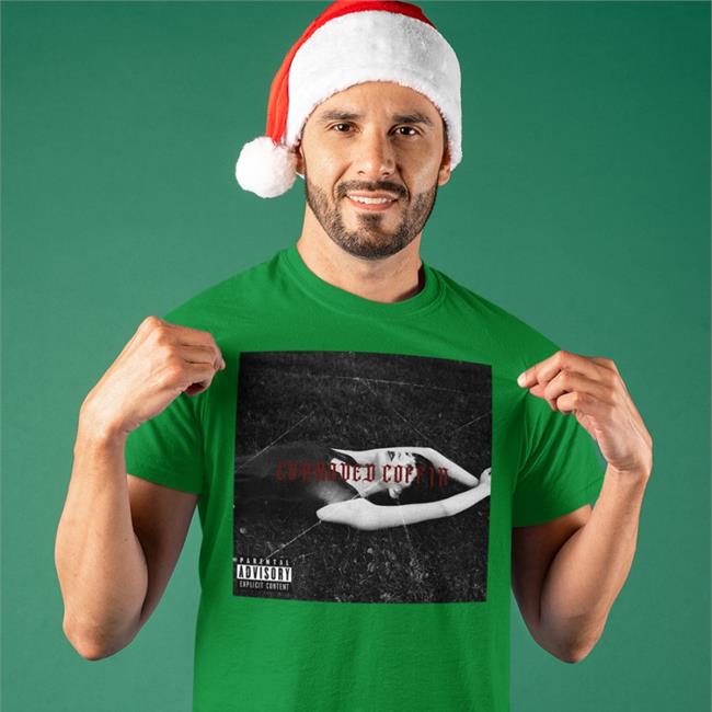 White Chrissysfilms Corroded Coffin Debut Album Cover Shirt Funny Corroded Coffin Debut Album Cover Shirt