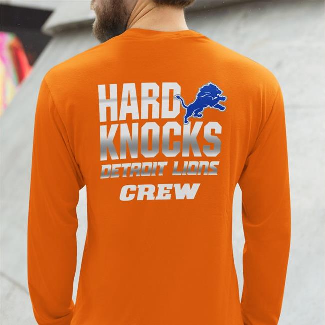 Hard Knock Detroit Lions Crew T Shirts Nfl Films Hard Knock Detroit Lions Crew Shirt Shirts